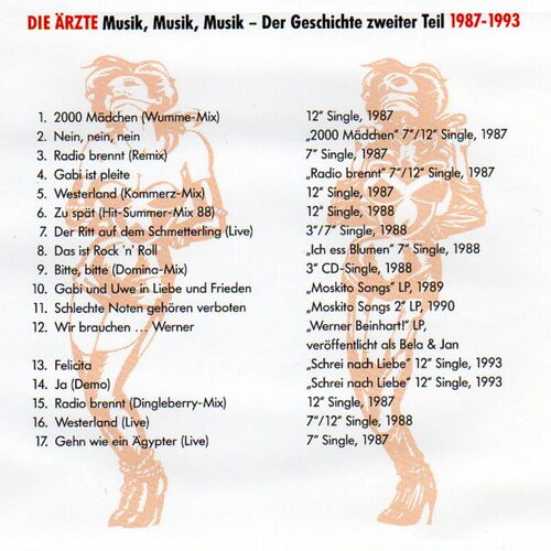 Musik, Musik, Musik - die Geschichte zweiter Teil