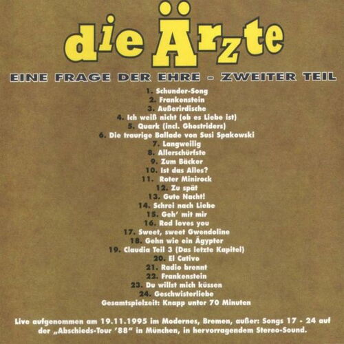 Eine Frage der Ehre - Zweiter Teil