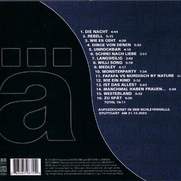 Jenseits der Grenze des Zumutbaren - Tour 2004 (2)