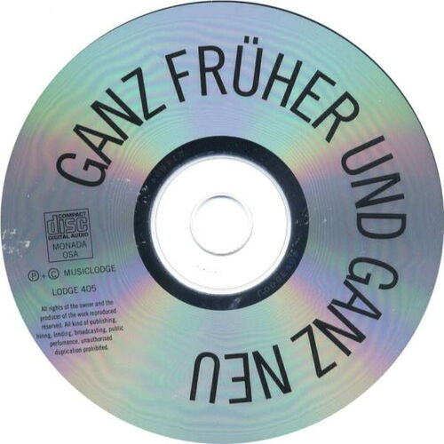 Ganz früher... und ganz neu